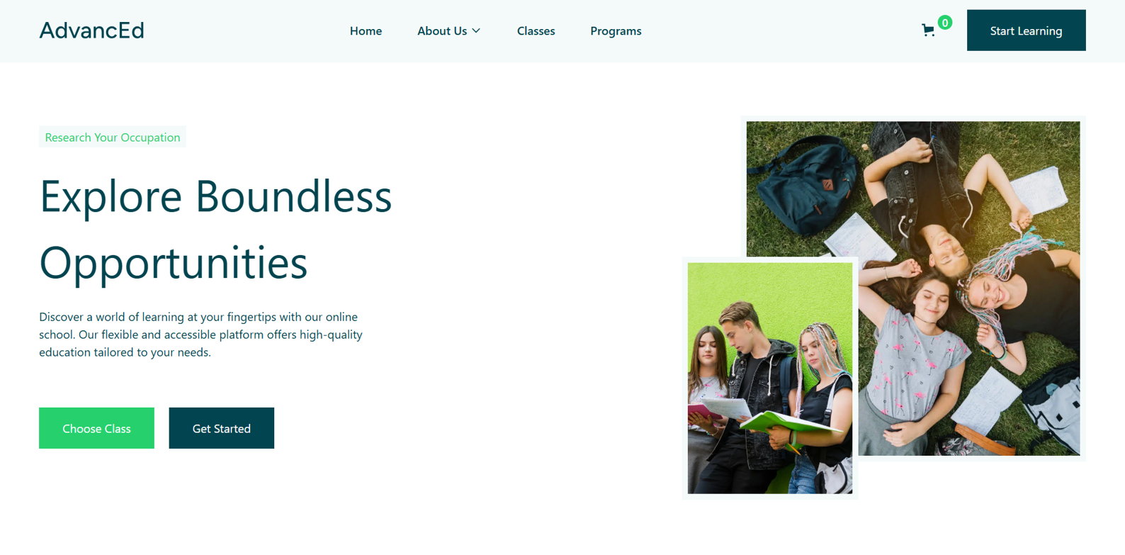 AdvancEd – Frontend Web